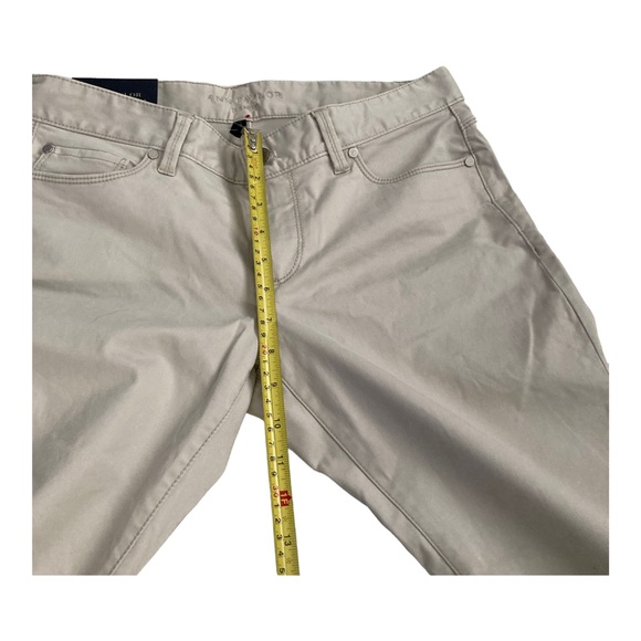 Ann Taylor denim pants Moderm boot Size 8 beige - Picture 6 of 16